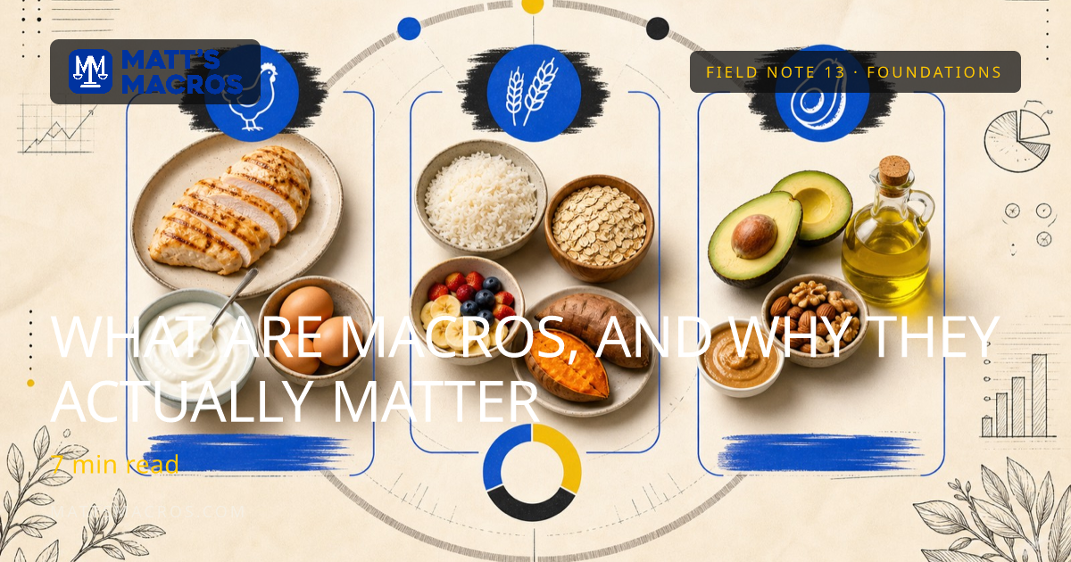 What Are Macros, And Why They Actually Matter · Matt's Macros